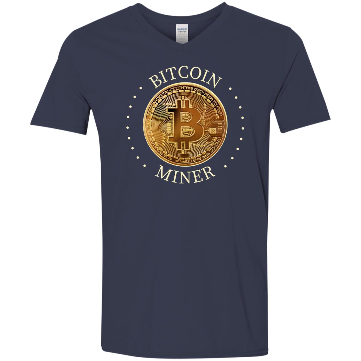 Bitcoin Shirt for Men - Bitcoin Miner - GoneBold.gift