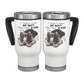 Boston Terrier Travel Mug, I Didn't Fart My Butt Blew You A Kiss