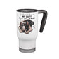 Boston Terrier Travel Mug, I Didn't Fart My Butt Blew You A Kiss