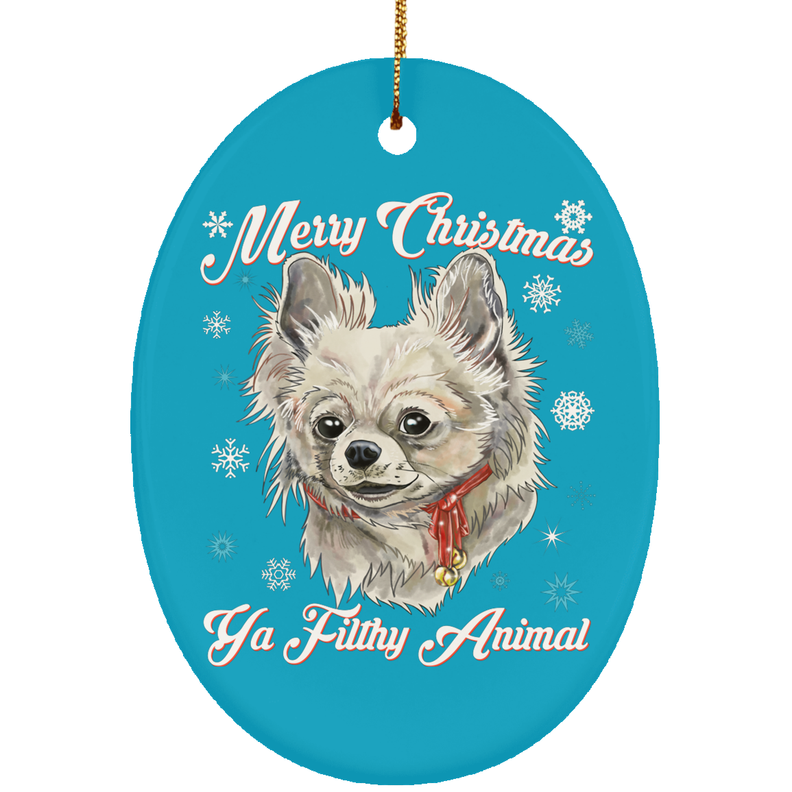 Christmas tree decorations - Chihuahua Dog - GoneBold.gift