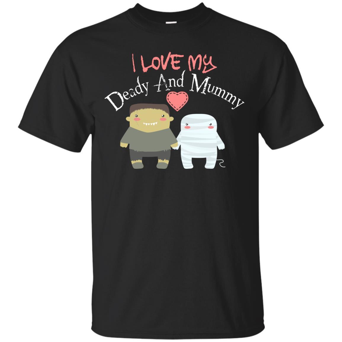 Funny shirt For Mom And Dad Deady and Mummy Unisex Tees - GoneBold.gift