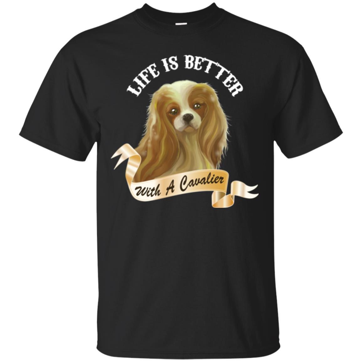 Cavalier King Charles Spaniel Shirt Gift Unisex Tees - GoneBold.gift