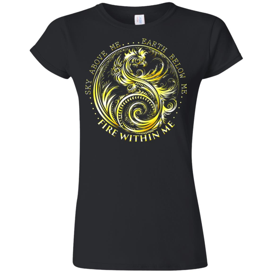 Dragon Shirt Gold Yin Yang Women tees n tanks - GoneBold.gift