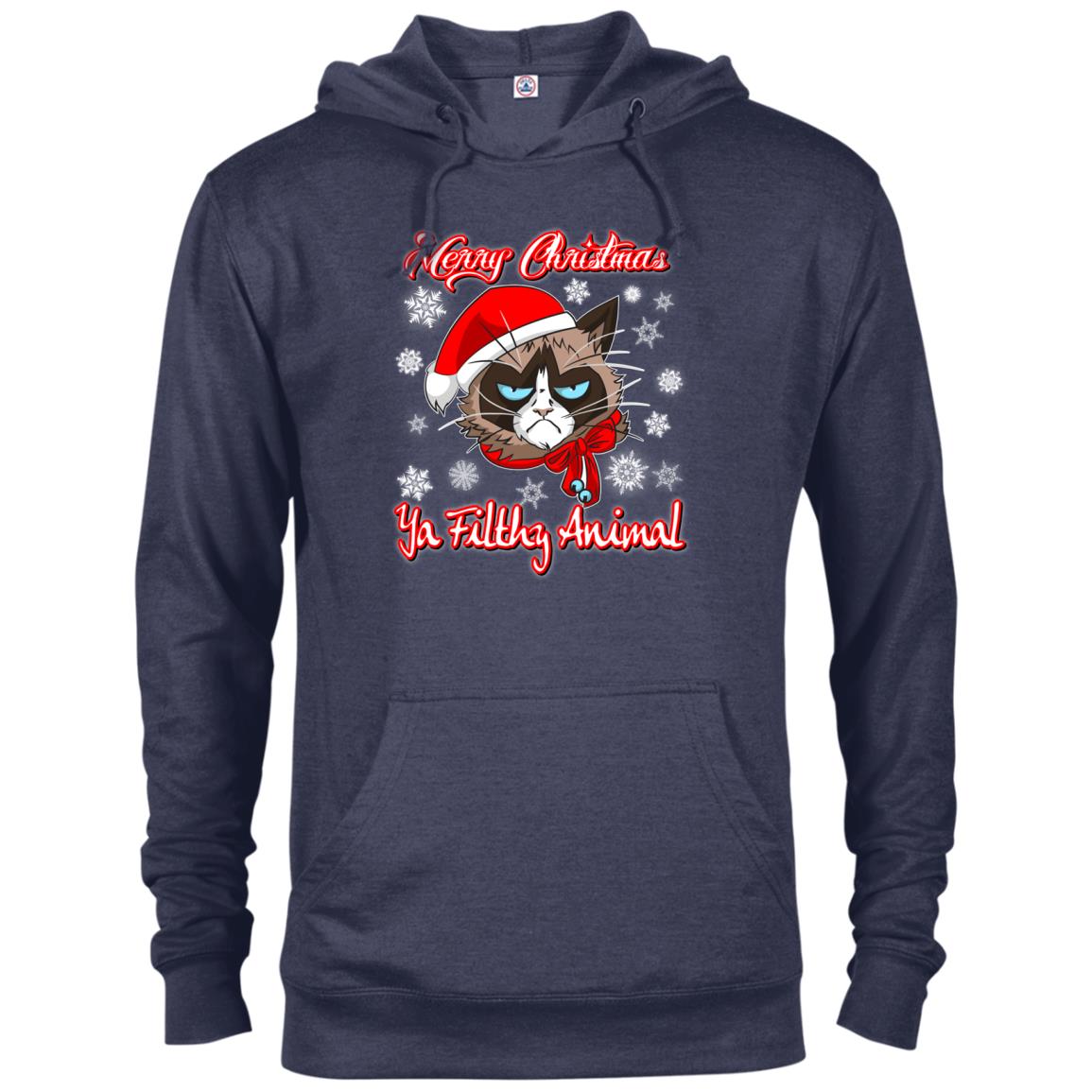 Christmas ugly Sweater Hoodie - Grumpy Cat Funny Christmas Gifts - GoneBold.gift