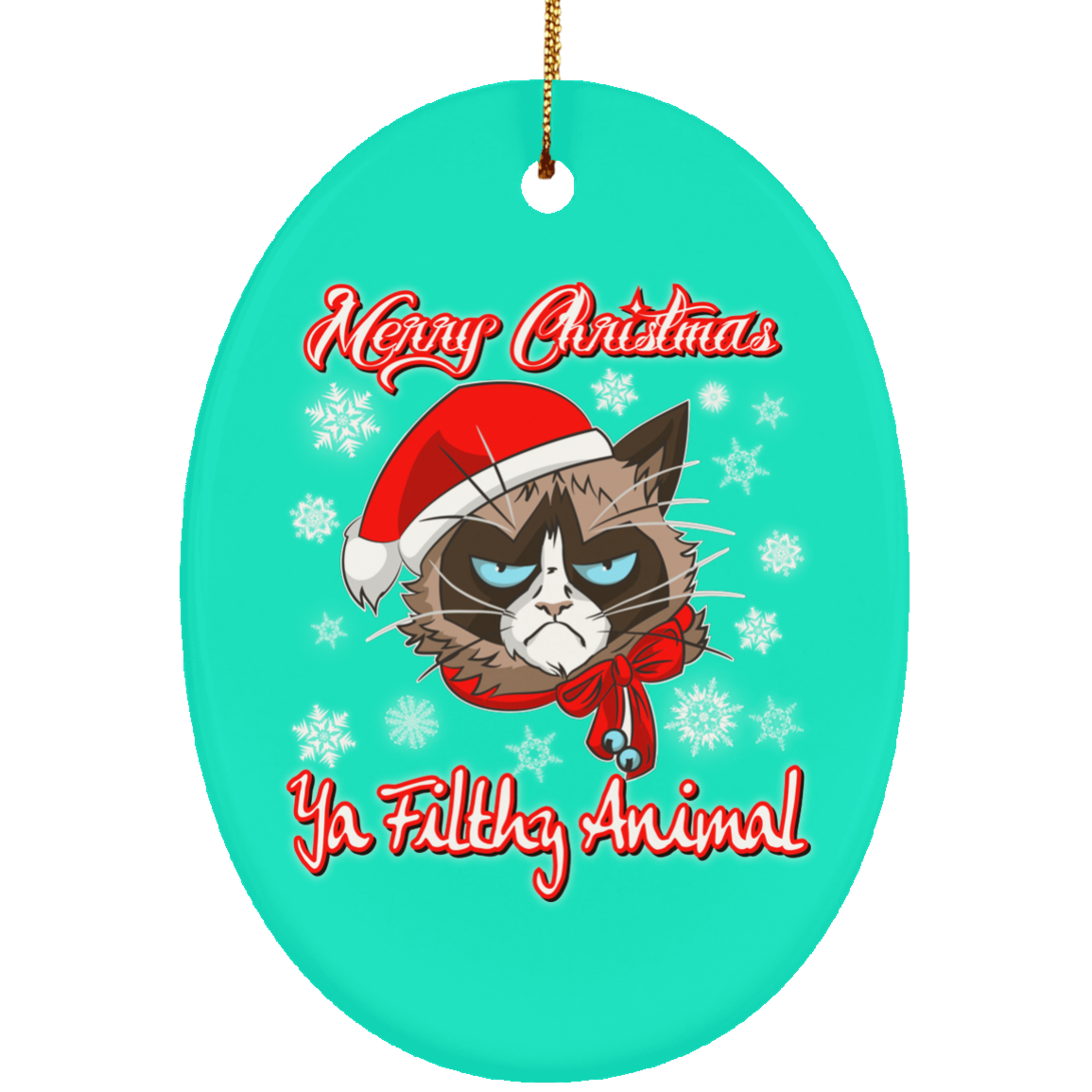 Christmas tree decorations - Cat Christmas Decor Ornament - GoneBold.gift