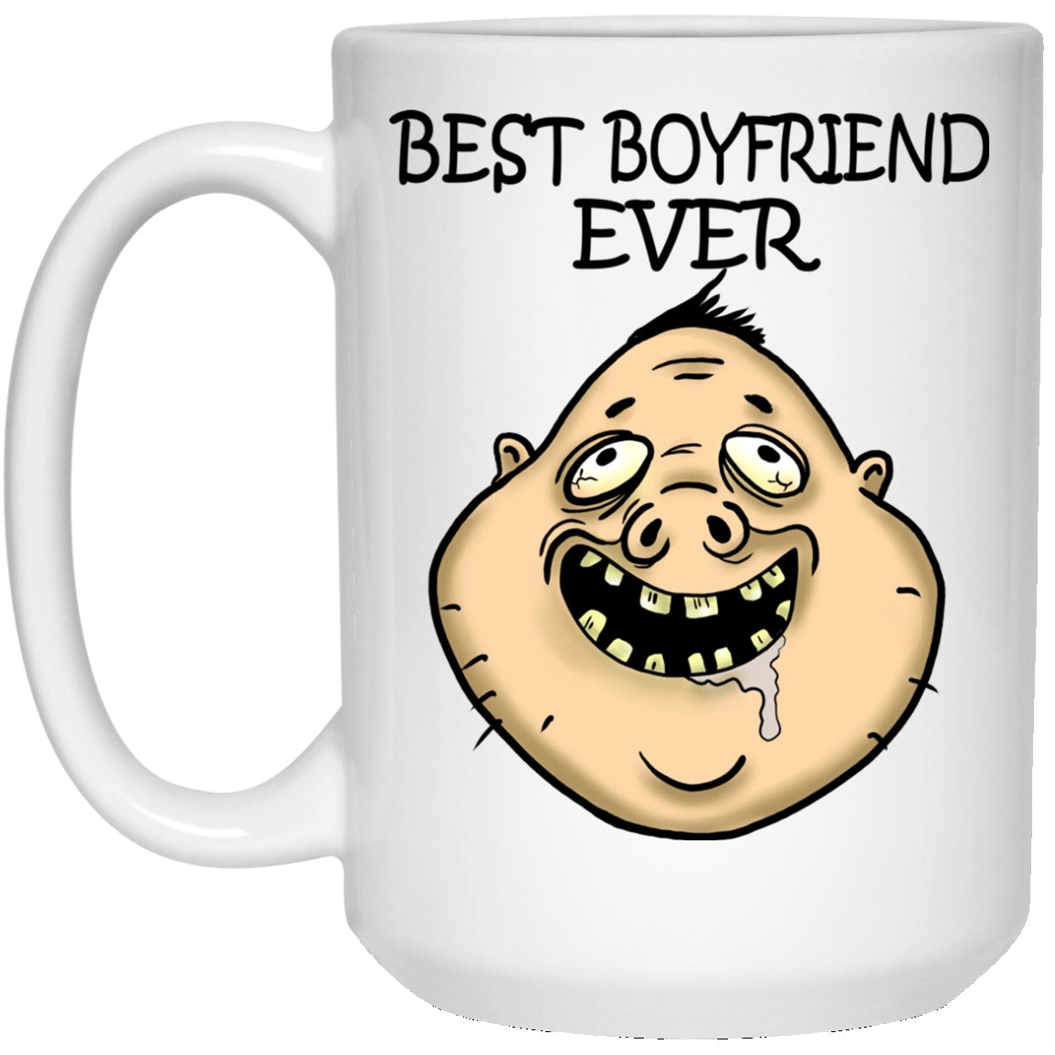 Best Boyfriend Ever Funny Gift White Mugs - GoneBold.gift