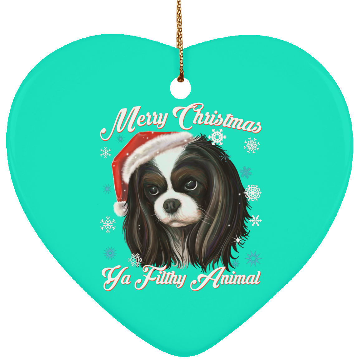 Christmas tree decorations - Cavalier King Charles Spaniel - GoneBold.gift