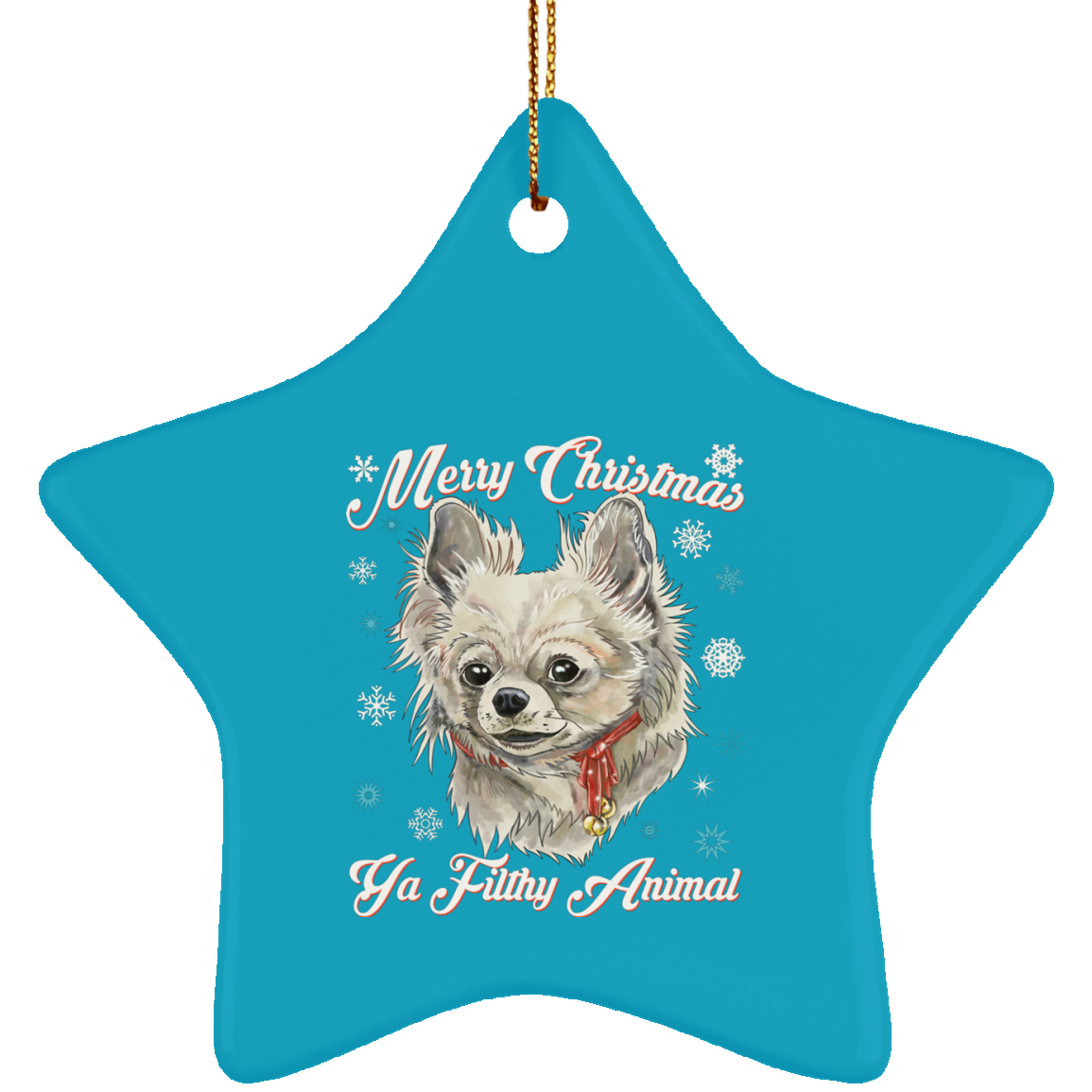 Christmas tree decorations - Chihuahua Dog - GoneBold.gift