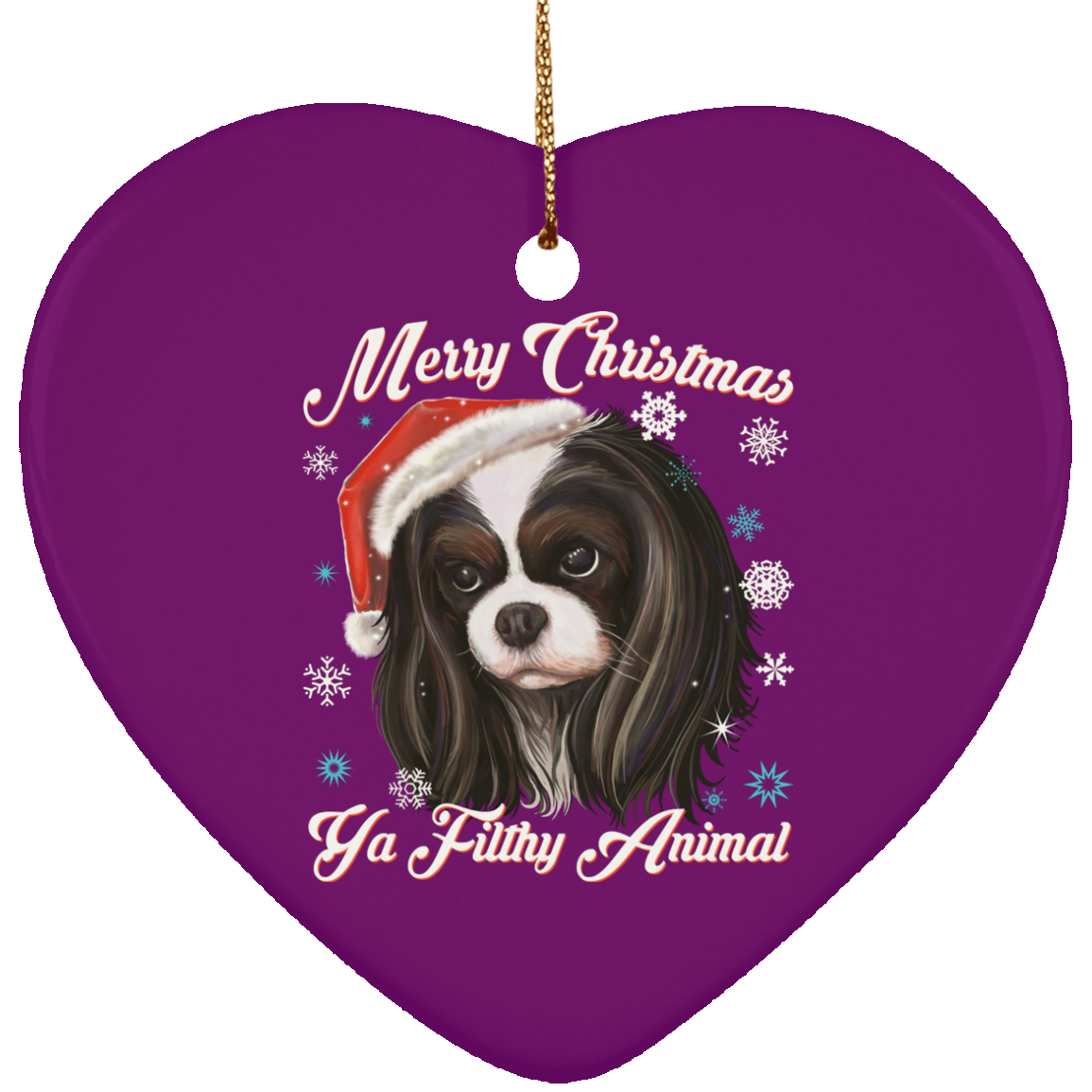 Christmas tree decorations - Cavalier King Charles Spaniel - GoneBold.gift