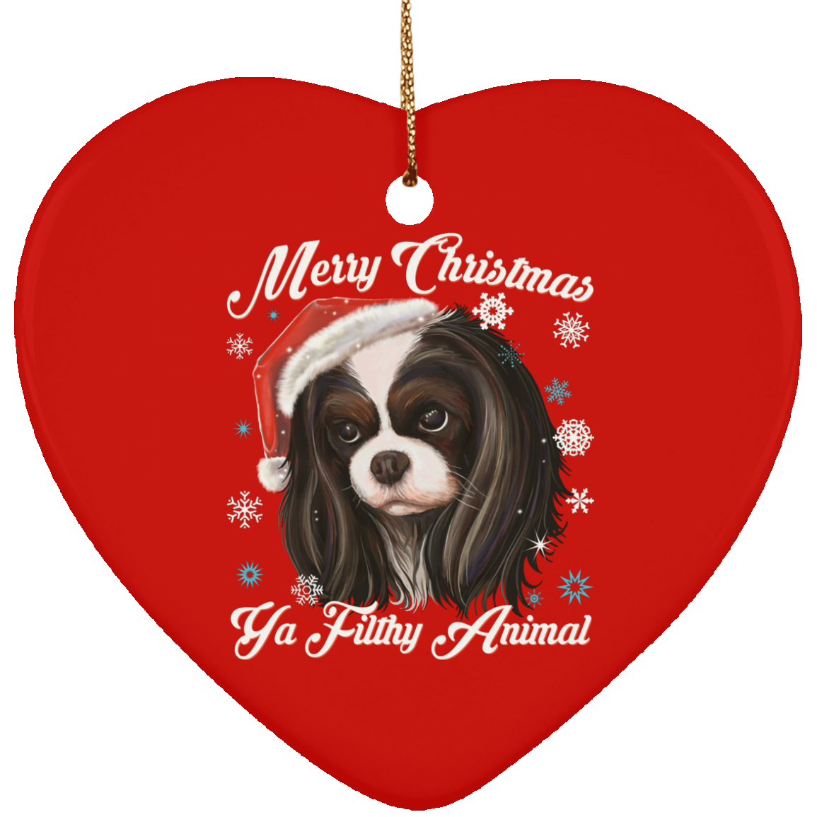 Christmas tree decorations - Cavalier King Charles Spaniel - GoneBold.gift