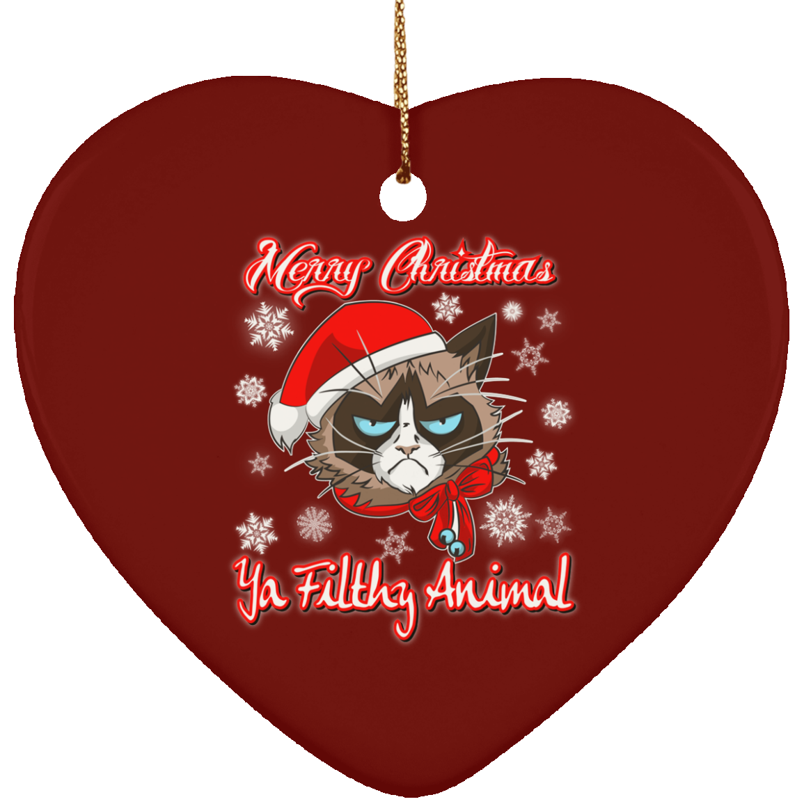 Christmas tree decorations - Cat Christmas Decor Ornament - GoneBold.gift