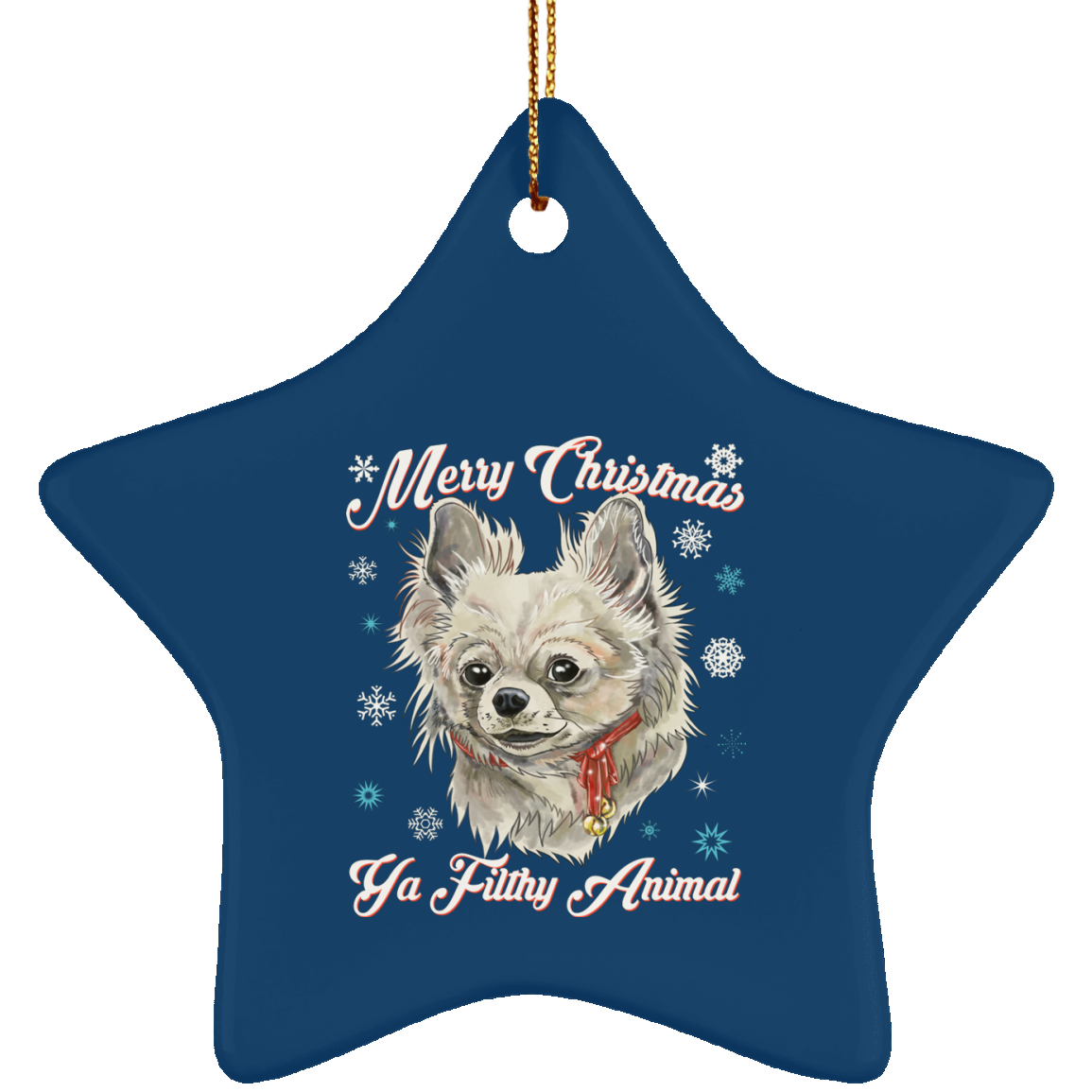 Christmas tree decorations - Chihuahua Dog - GoneBold.gift