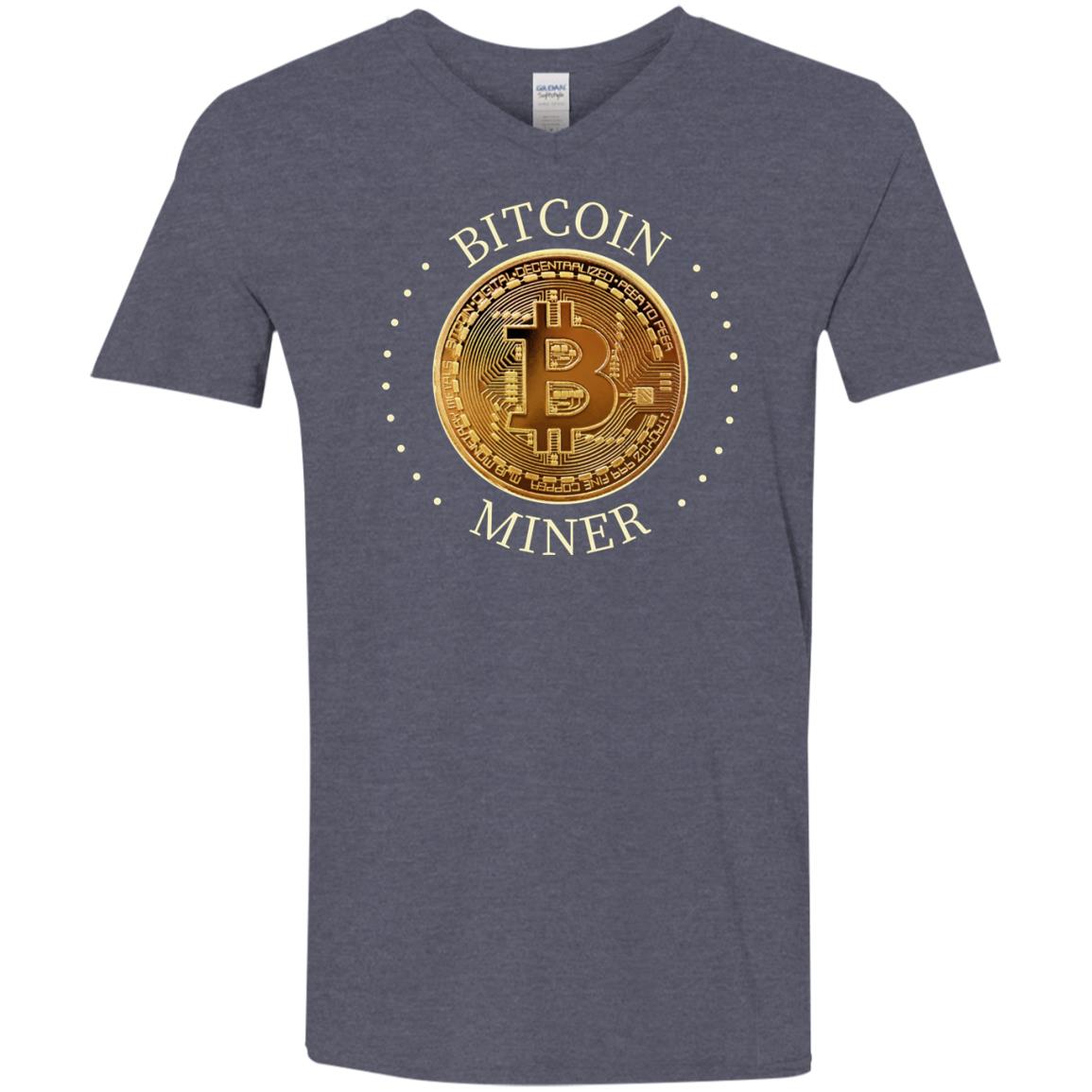 Bitcoin Shirt for Men - Bitcoin Miner - GoneBold.gift