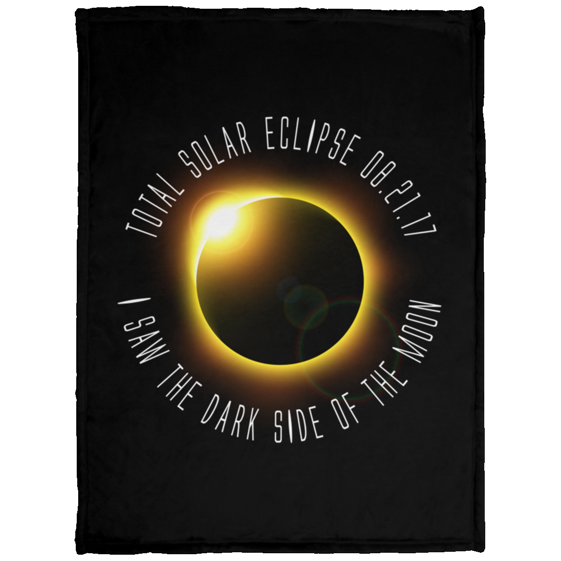 Solar Eclipse Gifts, Total Solar Eclipse Blankets - GoneBold.gift
