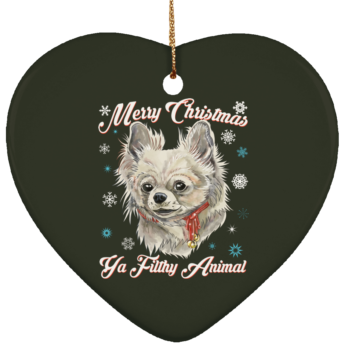 Christmas tree decorations - Chihuahua Dog - GoneBold.gift