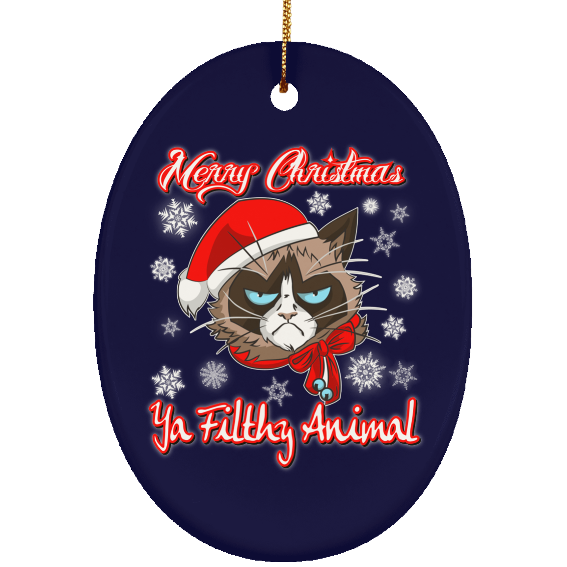 Christmas tree decorations - Cat Christmas Decor Ornament - GoneBold.gift
