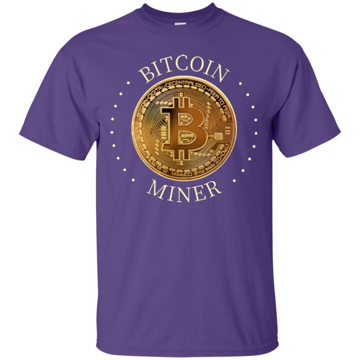 Bitcoin Miner Adult Unisex  Bitcoin T-Shirt - GoneBold.gift