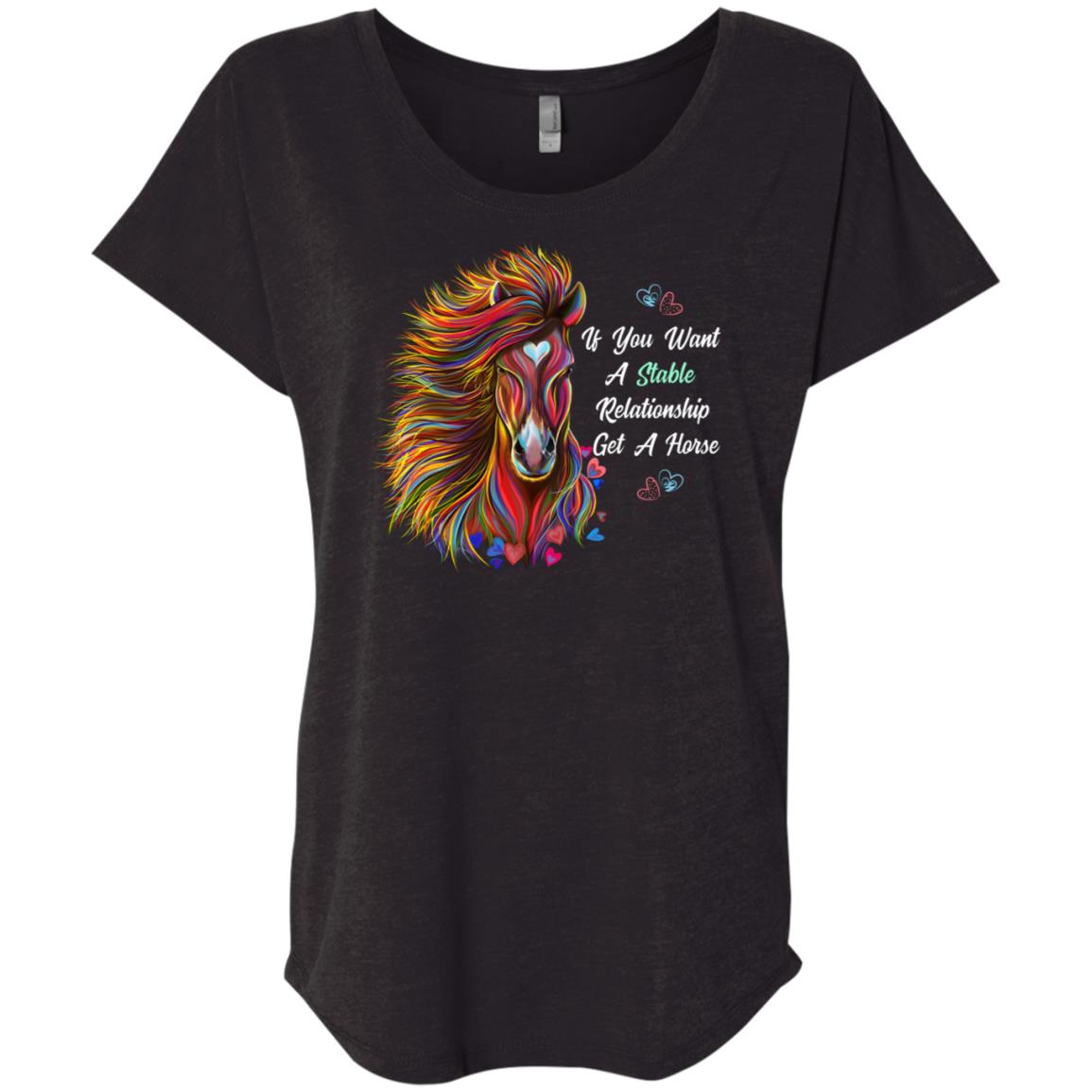 Horse T-shirt, Horse Gift, If You Want A Stable Relationship Get A Horse - GoneBold.gift