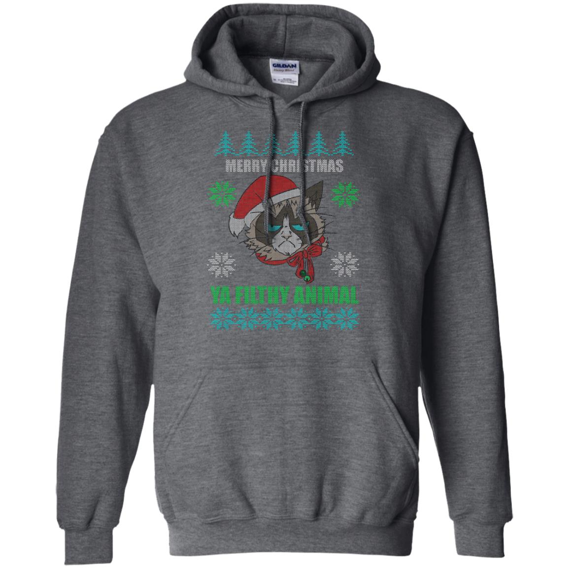 Christmas Ugly Sweater Grumpy Cat Funny Hoodies sweaters - GoneBold.gift