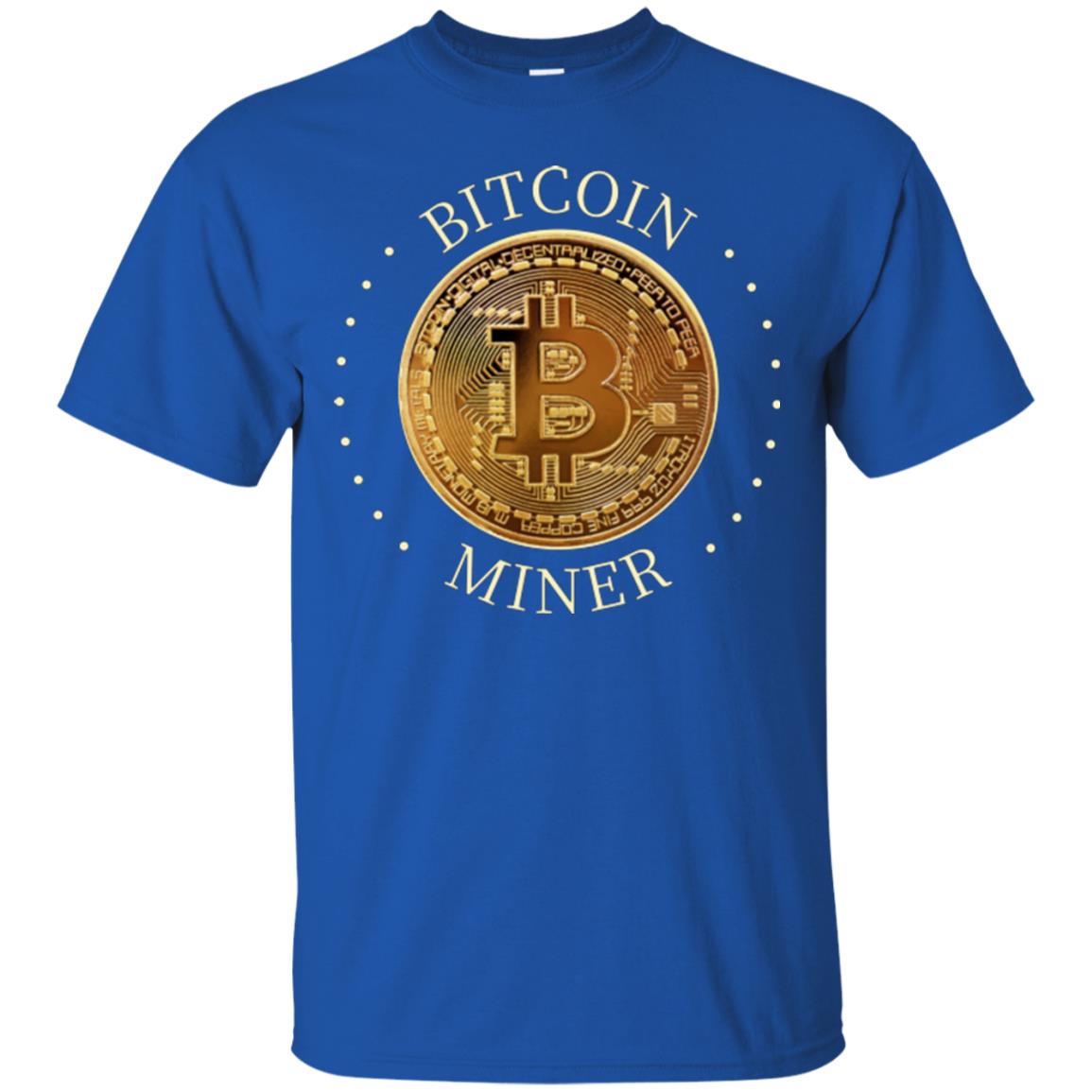 Bitcoin Miner Adult Unisex  Bitcoin T-Shirt - GoneBold.gift