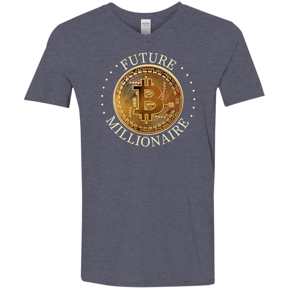Bitcoin Shirt for Men - Future Millionaire - GoneBold.gift