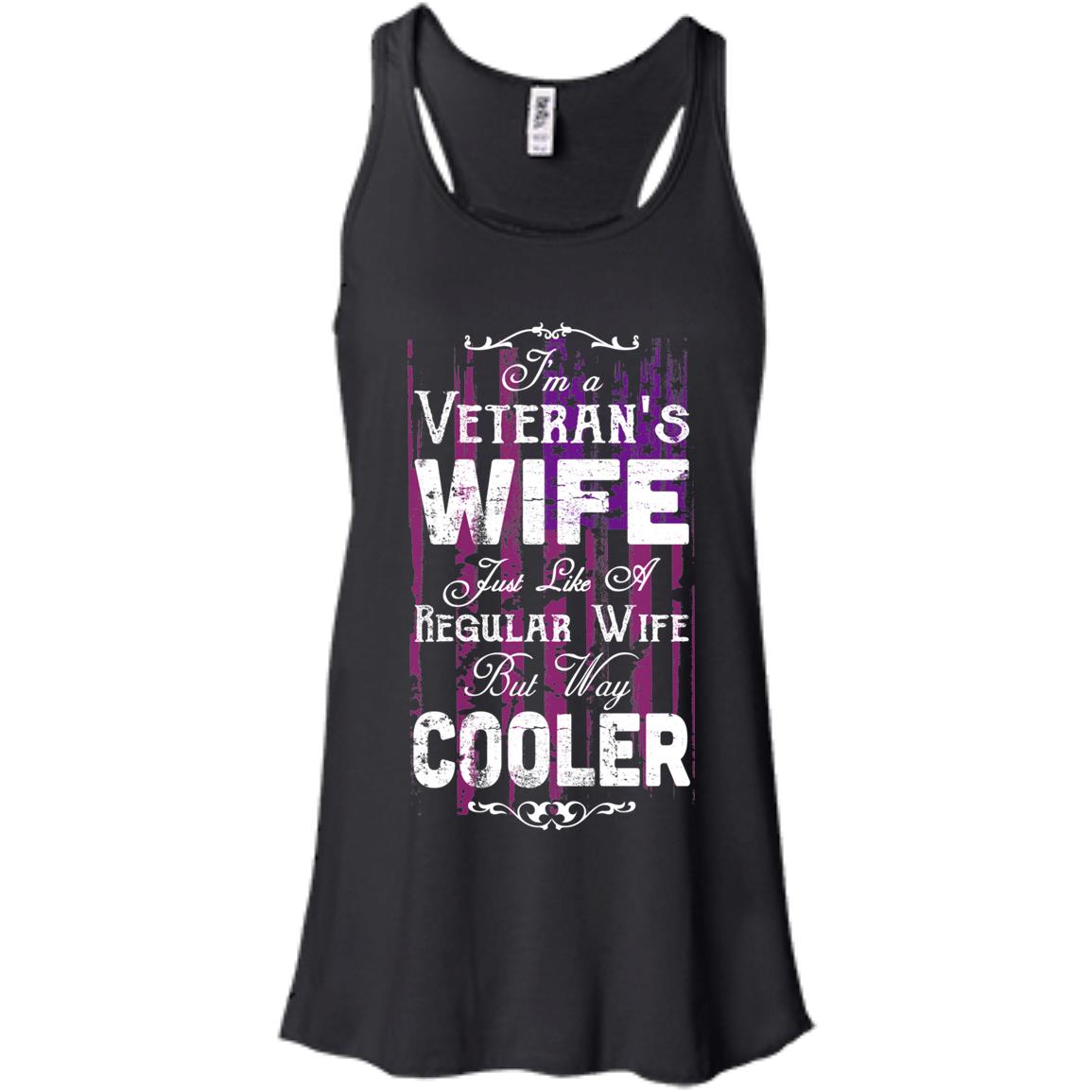 Veteran Wife shirt Funny Women tees n tanks - GoneBold.gift