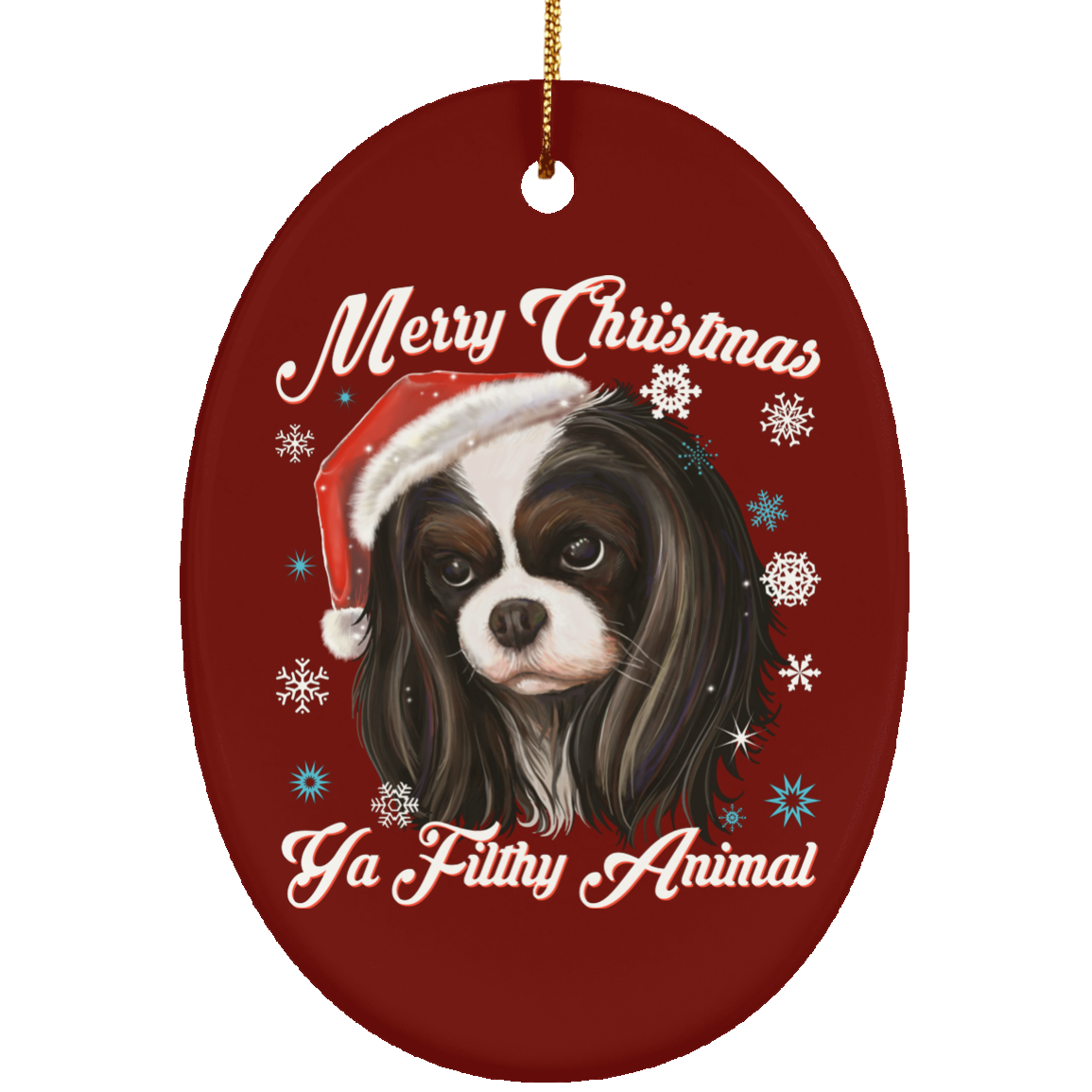 Christmas tree decorations - Cavalier King Charles Spaniel - GoneBold.gift