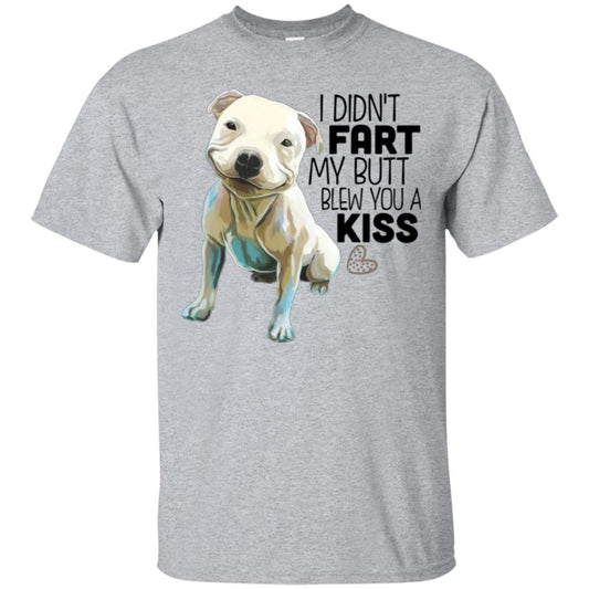 Funny Pit Bull Cotton T-Shirt - GoneBold.gift