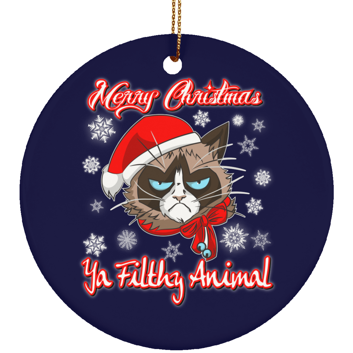 Christmas tree decorations - Cat Christmas Decor Ornament - GoneBold.gift