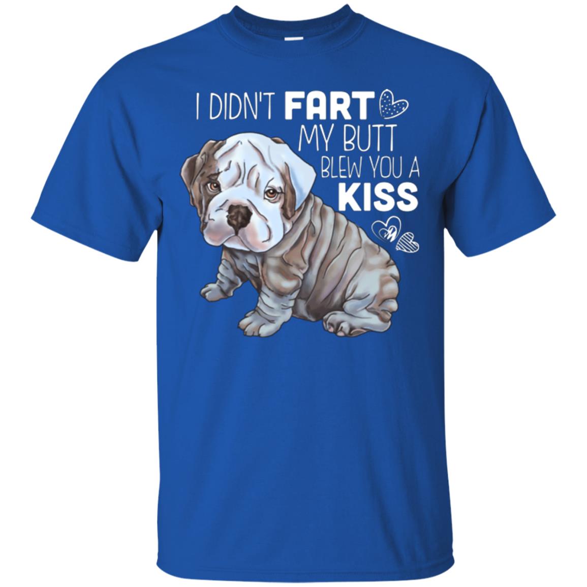 Funny English Bulldog Cotton T-Shirt - GoneBold.gift