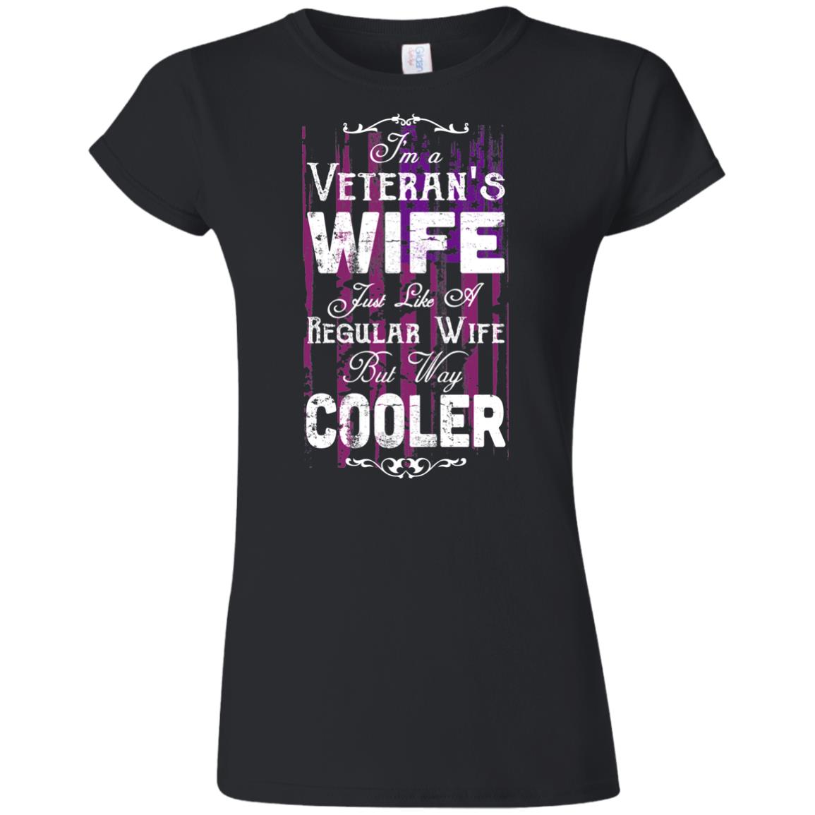 Veteran Wife shirt Funny Women tees n tanks - GoneBold.gift