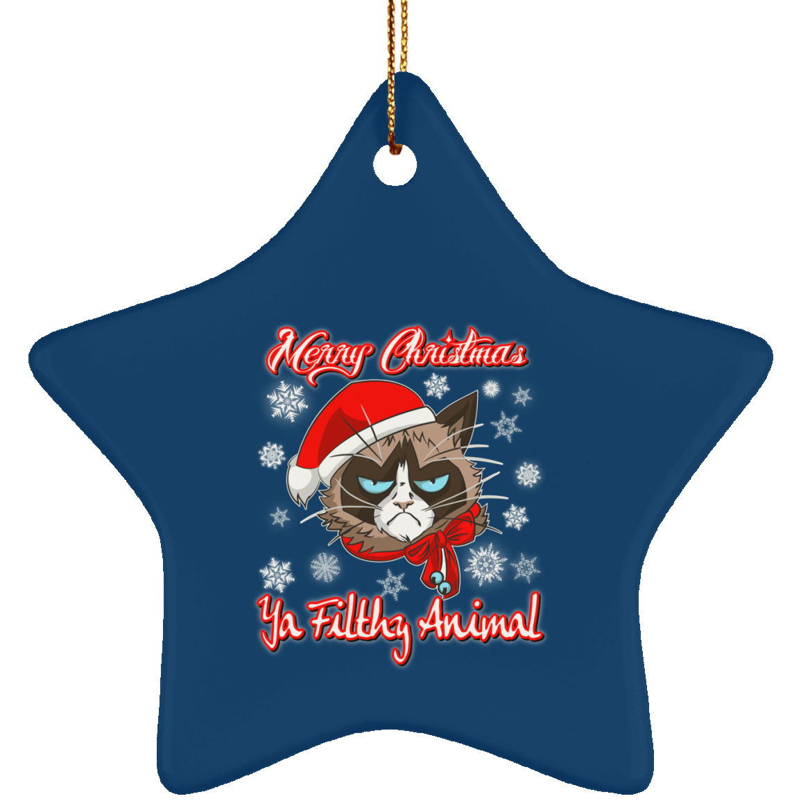 Christmas tree decorations - Cat Christmas Decor Ornament - GoneBold.gift
