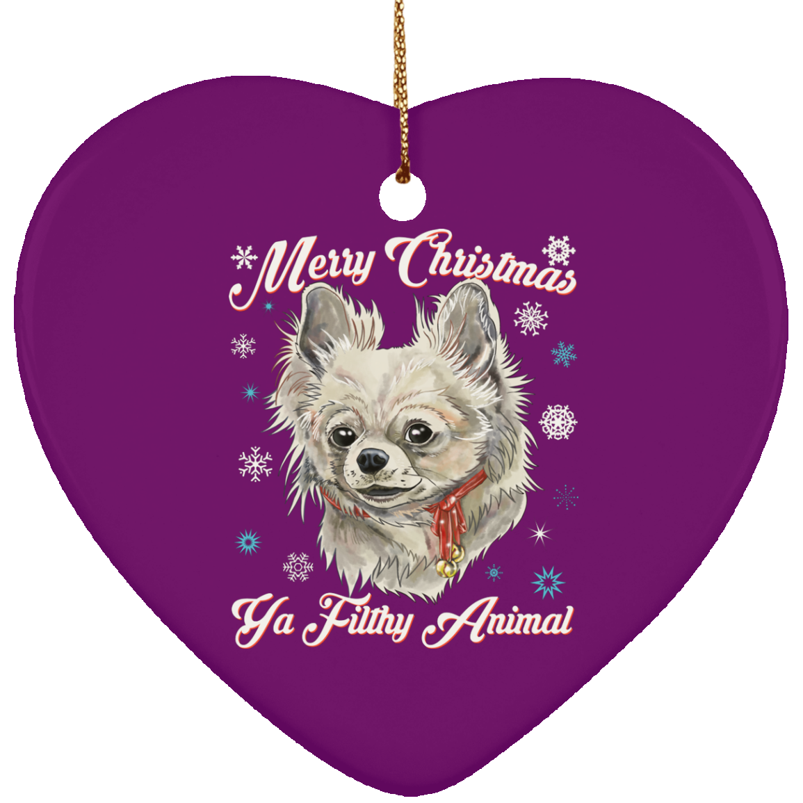 Christmas tree decorations - Chihuahua Dog - GoneBold.gift