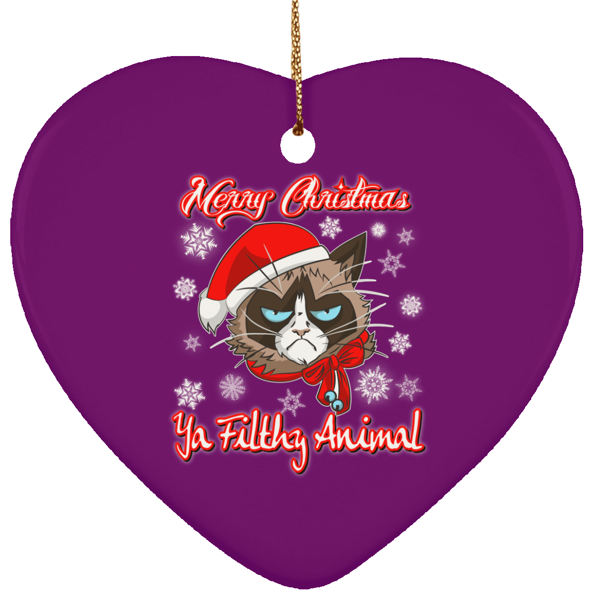 Christmas tree decorations - Cat Christmas Decor Ornament - GoneBold.gift