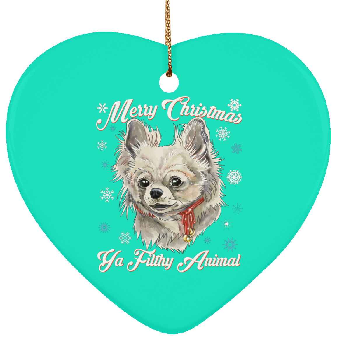 Christmas tree decorations - Chihuahua Dog - GoneBold.gift