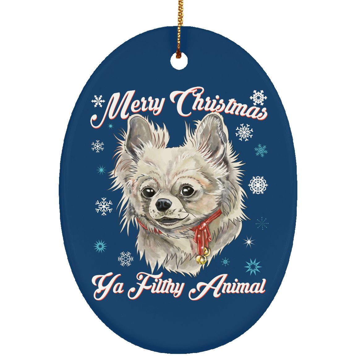 Christmas tree decorations - Chihuahua Dog - GoneBold.gift