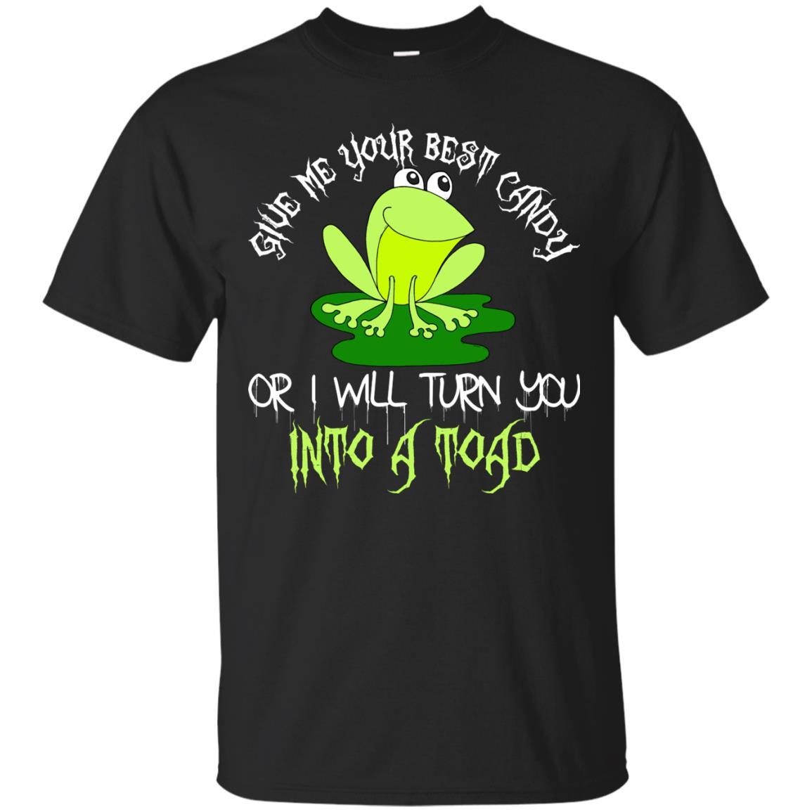 Funny Shirt for Halloween Turn To Toad Unisex Tees - GoneBold.gift