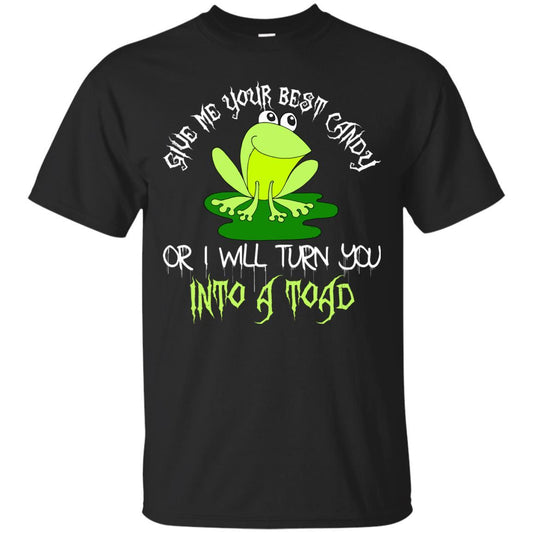 Funny Shirt for Halloween Turn To Toad Unisex Tees - GoneBold.gift
