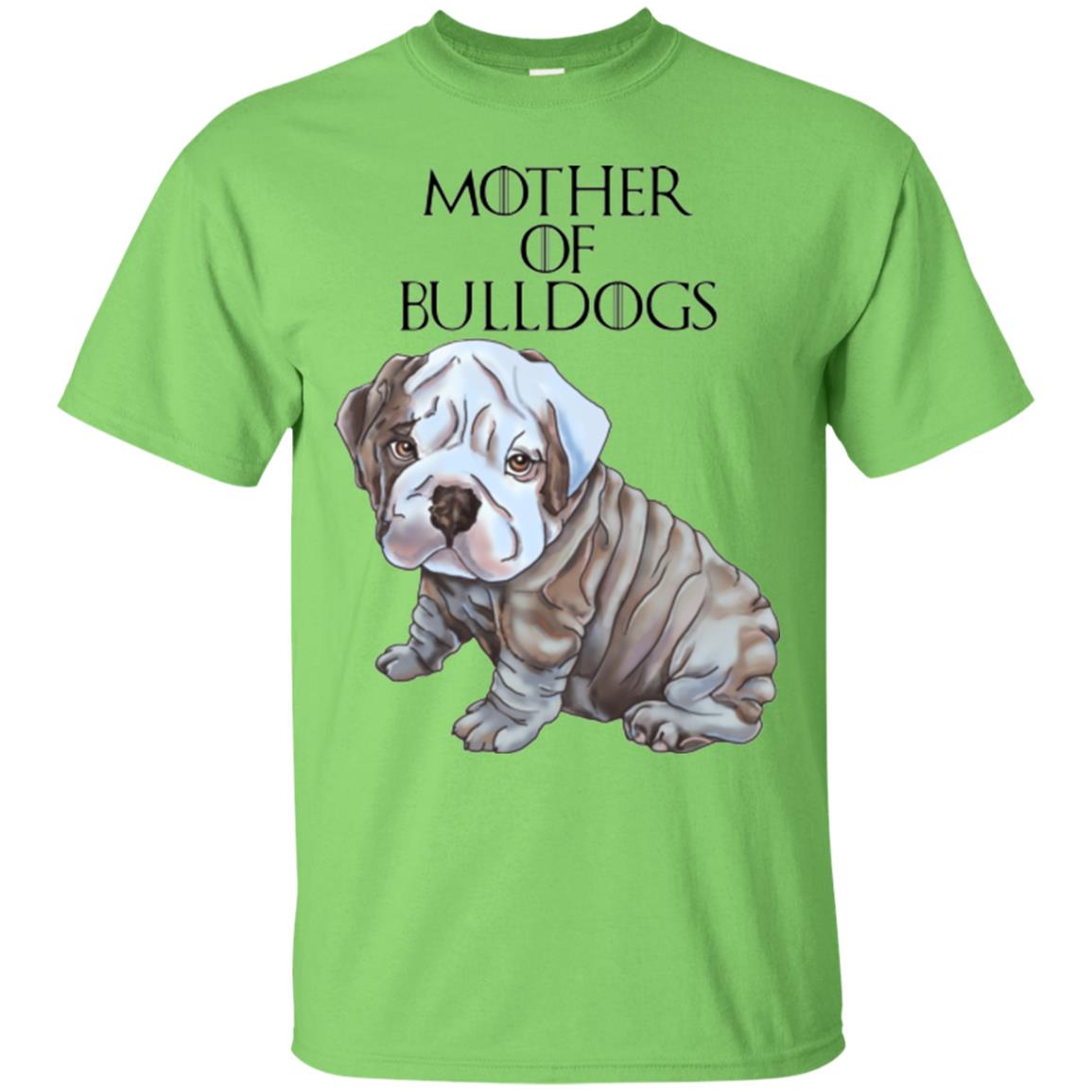 English Bulldog Shirt For Women, Girls - Mother of Bulldogs - GoneBold.gift