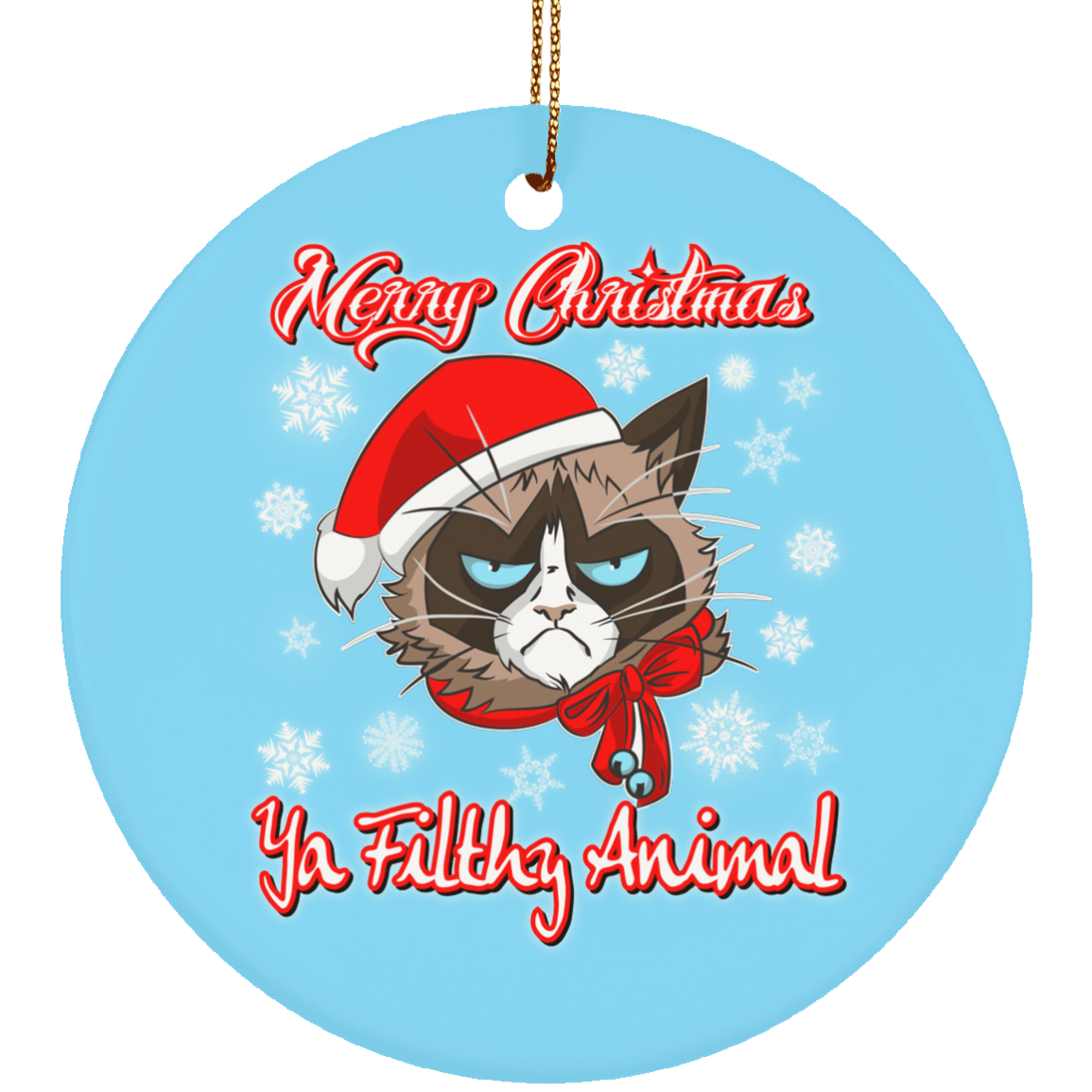 Christmas tree decorations - Cat Christmas Decor Ornament - GoneBold.gift