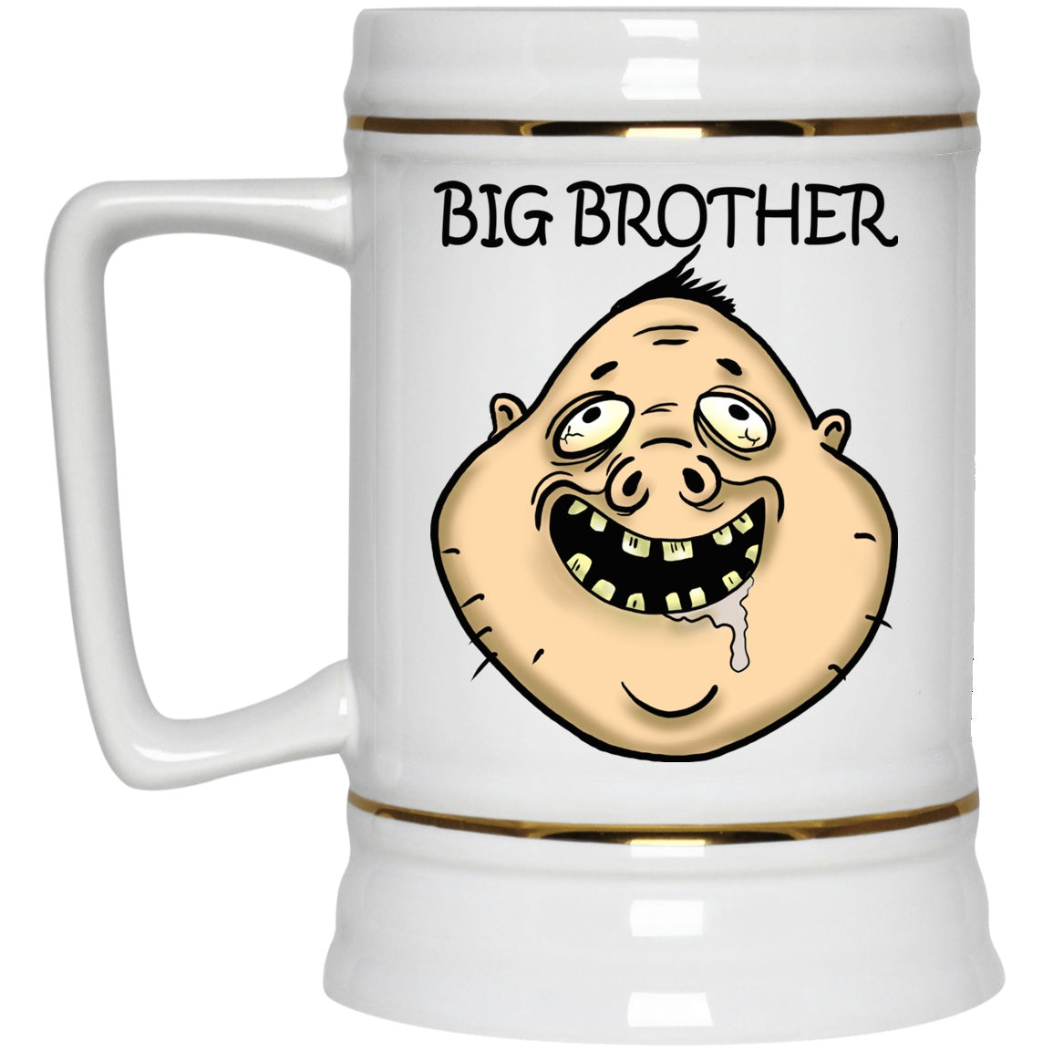 Big Brother funny Gift White Mugs - GoneBold.gift