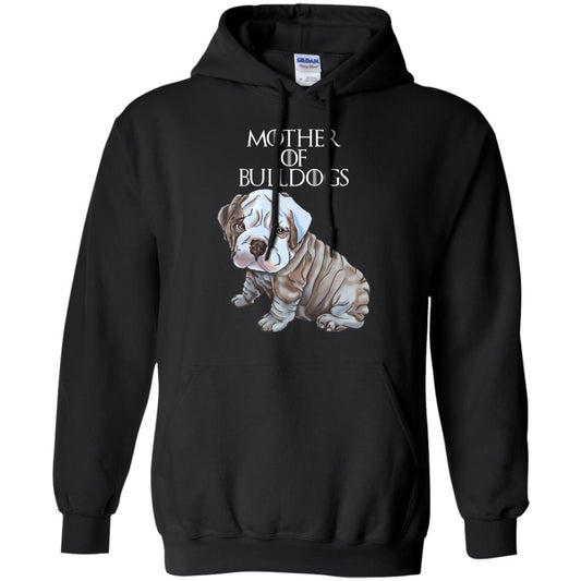 English bulldog Hoodie For Women - Mother of Bulldogs - GoneBold.gift