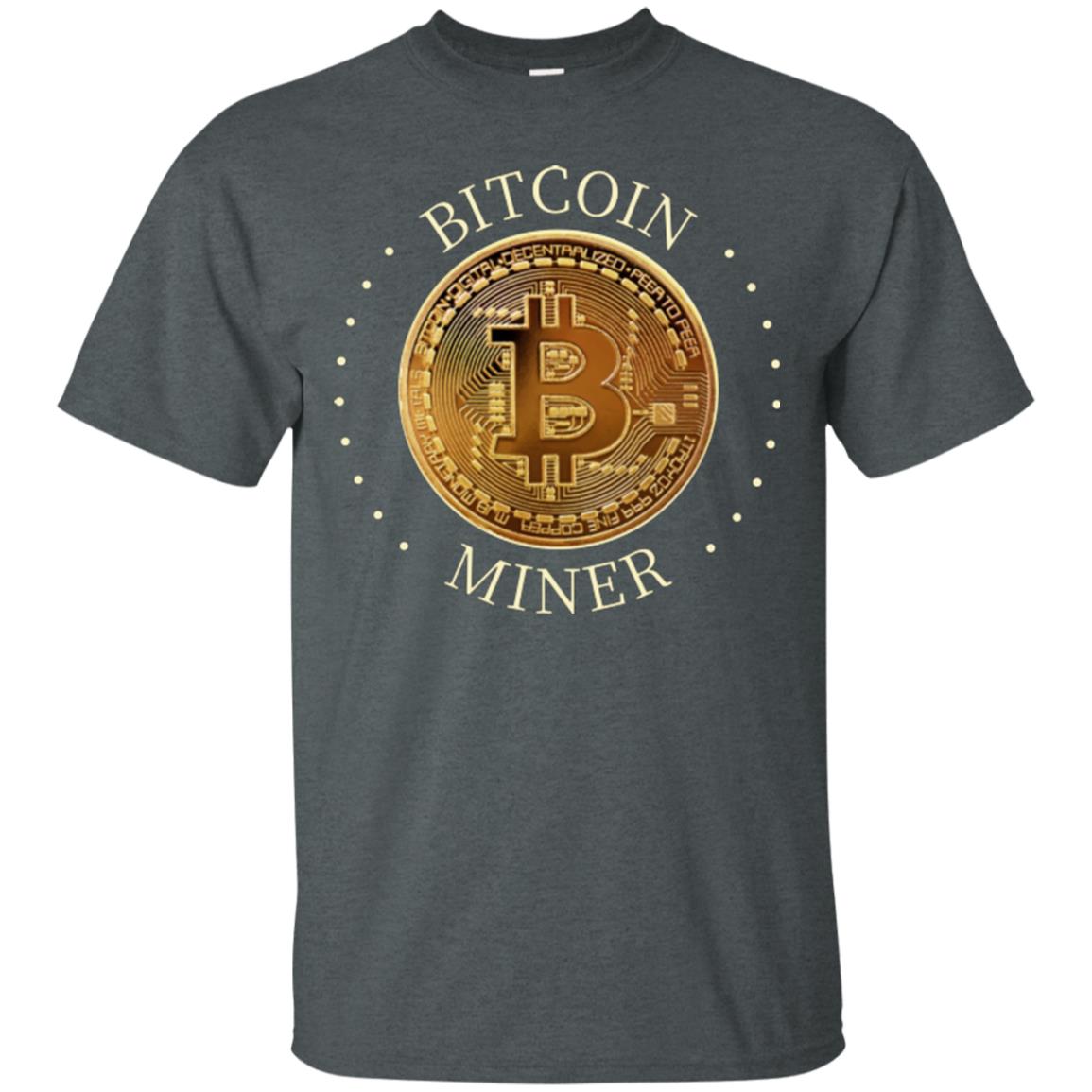 Bitcoin Miner Adult Unisex  Bitcoin T-Shirt - GoneBold.gift