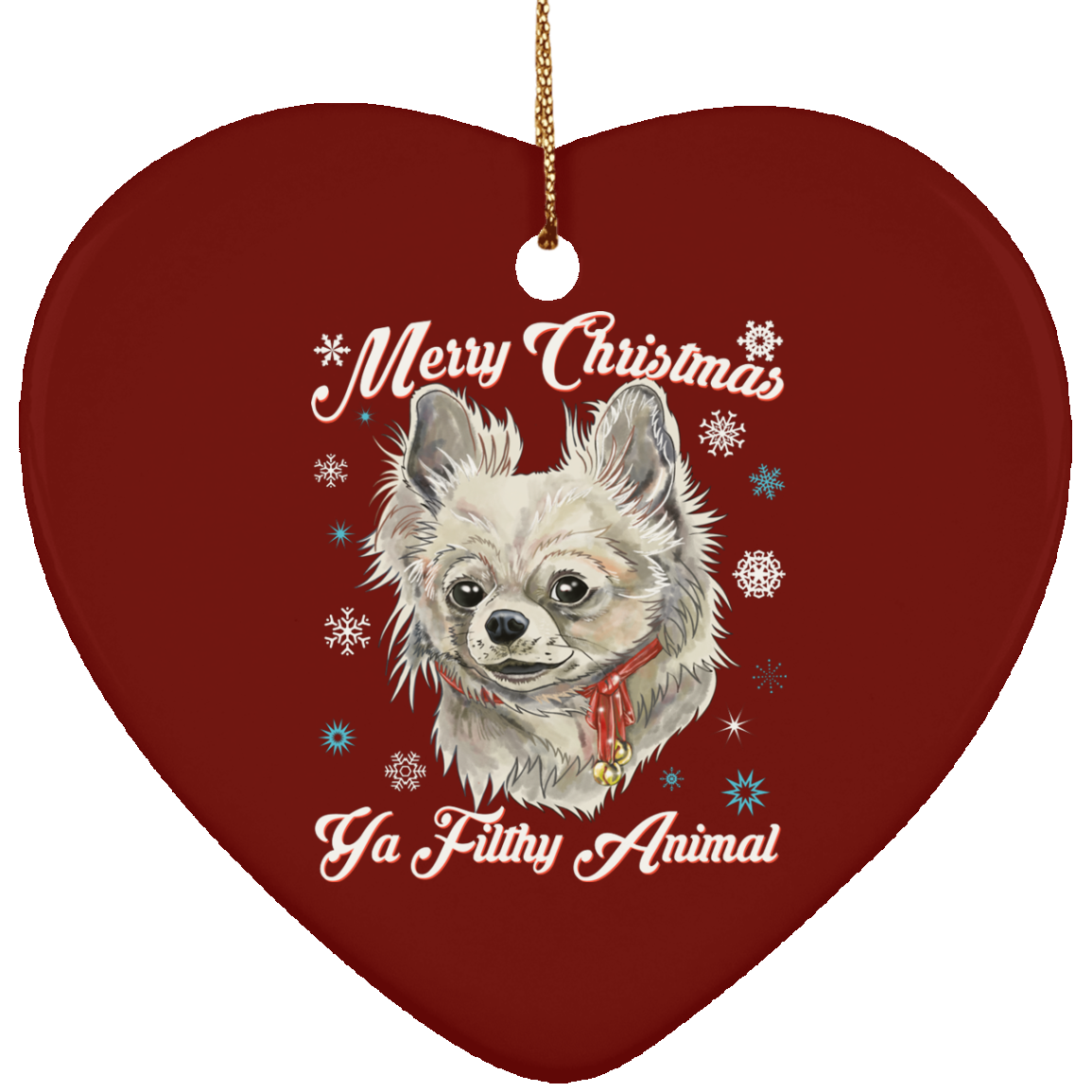 Christmas tree decorations - Chihuahua Dog - GoneBold.gift