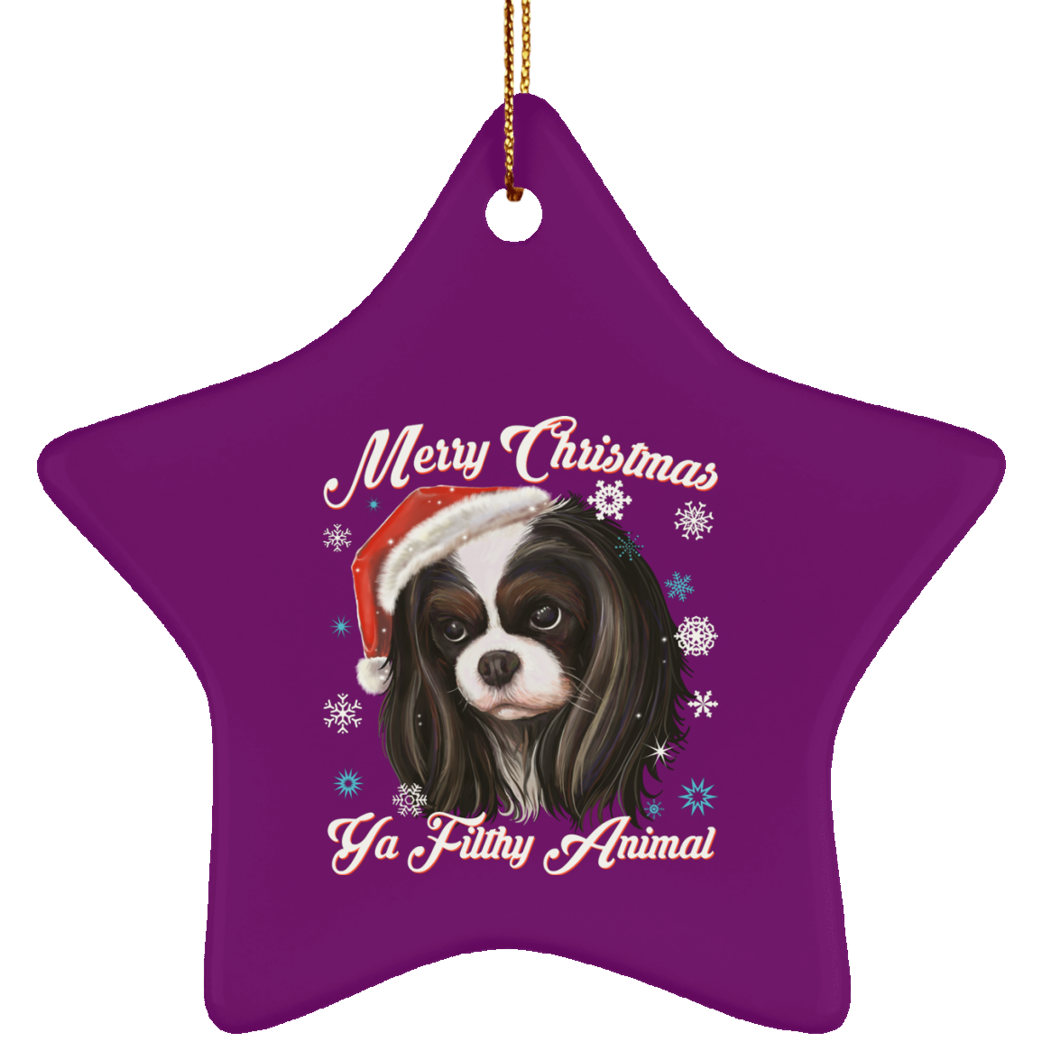 Christmas tree decorations - Cavalier King Charles Spaniel - GoneBold.gift