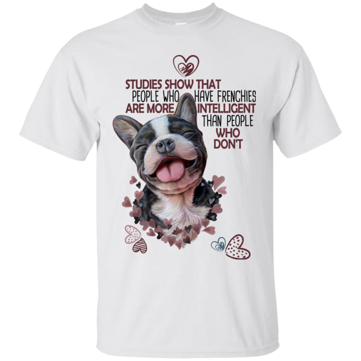 French bulldog Funny T-Shirt - People Who Have Frenchies - GoneBold.gift