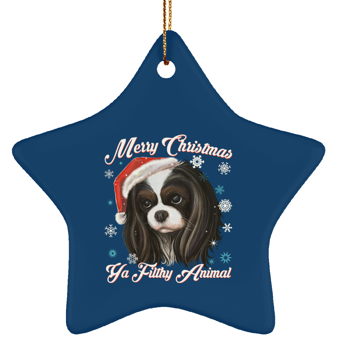 Christmas tree decorations - Cavalier King Charles Spaniel - GoneBold.gift