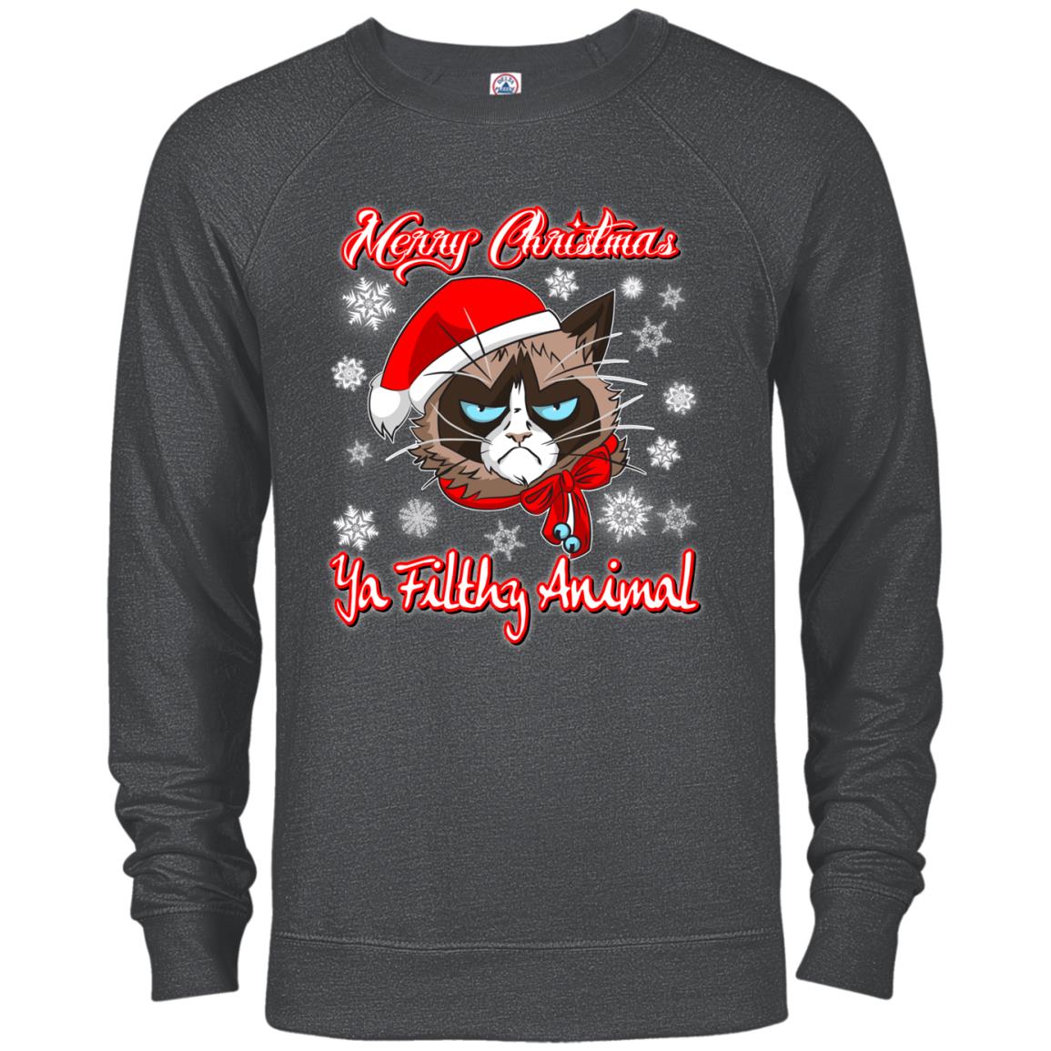 Christmas ugly Sweater Hoodie - Grumpy Cat Funny Christmas Gifts - GoneBold.gift
