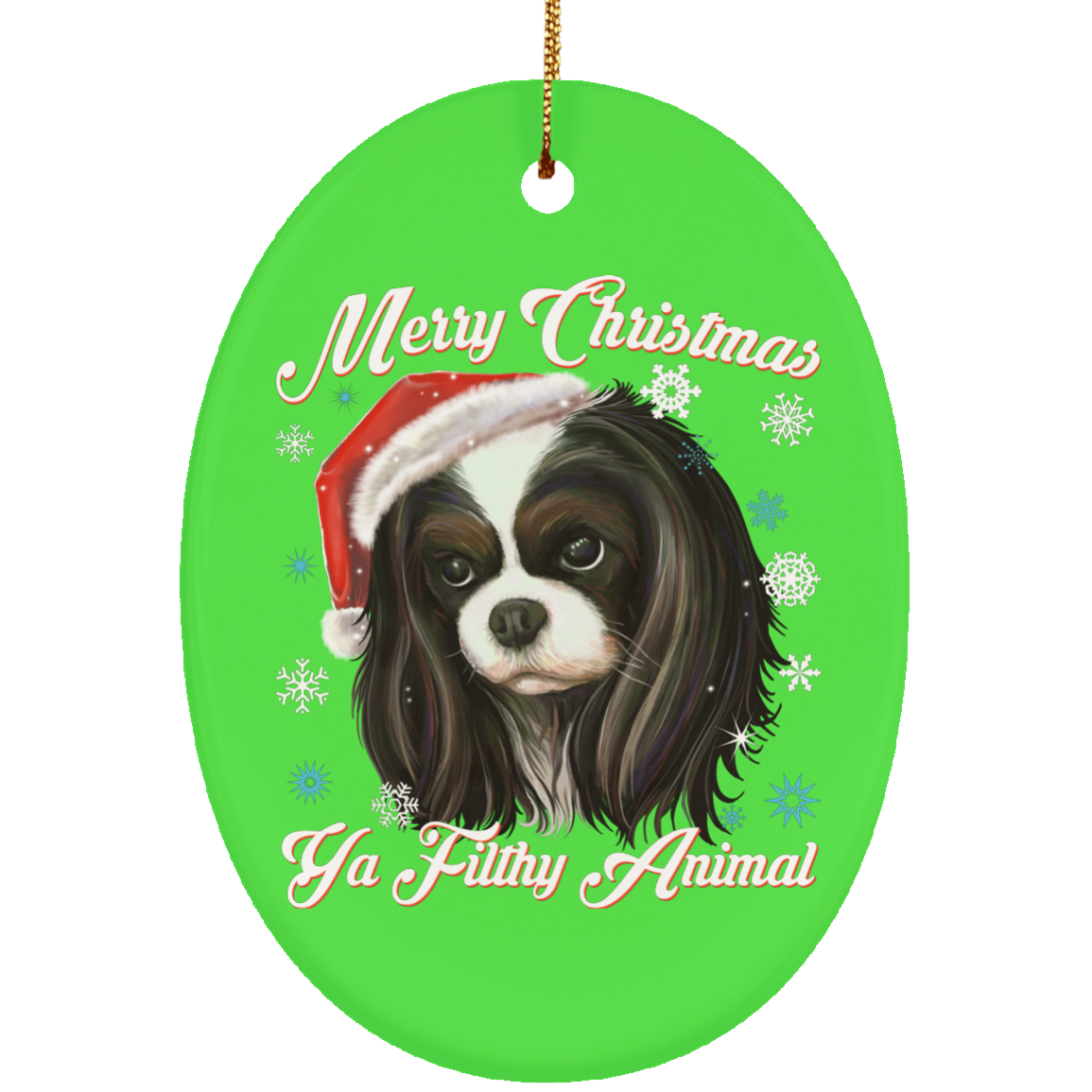 Christmas tree decorations - Cavalier King Charles Spaniel - GoneBold.gift