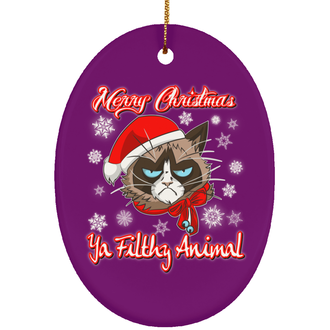 Christmas tree decorations - Cat Christmas Decor Ornament - GoneBold.gift